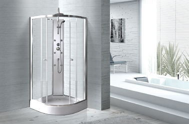 Bequeme Komfort-Kreis-Badezimmer-Duschkabinen für Haus/Stern veranschlagten Hotels
