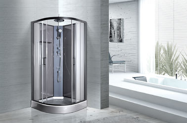 Bequeme Komfort-Badezimmer-Duschkabinen mit 4MM hellgrauer Rückplatte 663C