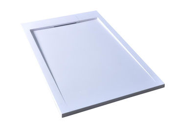 Polymarble-Badezimmer-Duschwanne 800 x 1200 einfacher Matt Weiß-Behälter