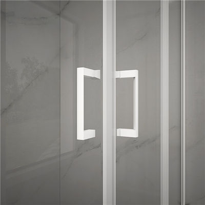 Quadrat 6mm milderte Glas-900x900x2000mm Badezimmer gebogene Eckduscheinschließung, Dusche und Bad-Einschließungen