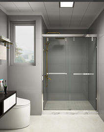 Doppelte gleitendes Glas-Duschtüren KPN2009003 1200-2000X1950mm, Duschkabine-Türen mit doppelten Rädern