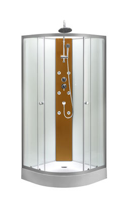 Freie stehende gebogene Eckbadezimmer-Glaskabine 900x900x2250mm
