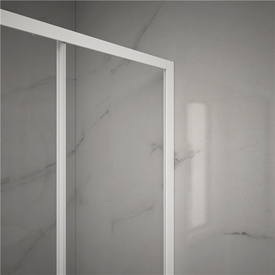 Rechteckige 6mm milderten Glas-1100x800x2000mm Badezimmer gebogene Eckduscheinschließung, Dusche und Bad-Einschließungen