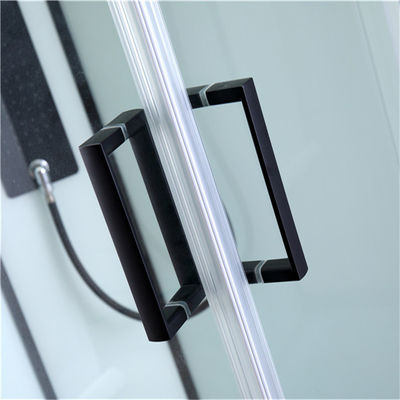 Freie stehende Quadrant-Duschkabinen mit transparenter ausgeglichener örtlich festgelegter Glasplatte