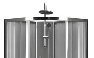 Kreis-Quadrant-Duschkabine mit weißem Acrylbehälter 850*850*2250cm